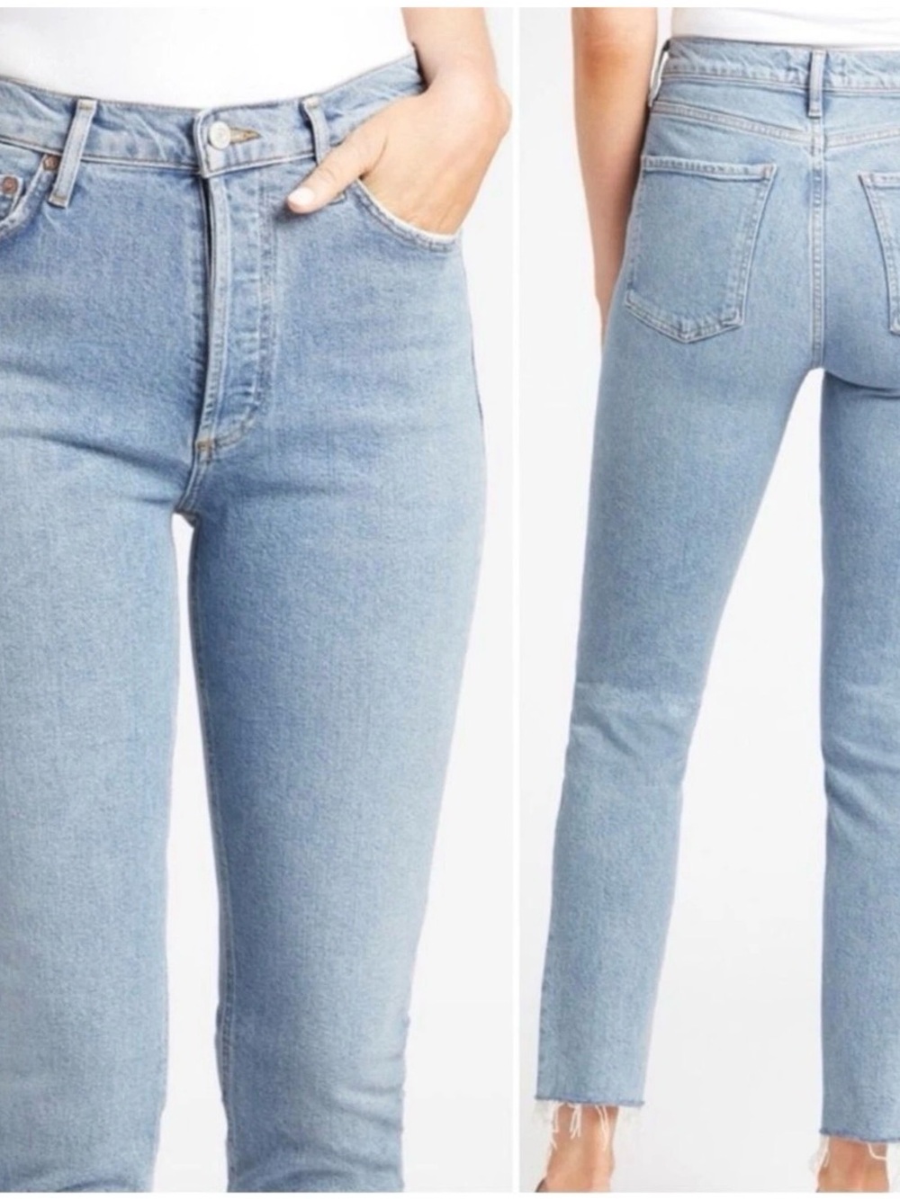 Agolde Nico High-Rise Straight Jeans